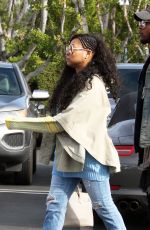 TARAJI P. HENSON Out for Christmas Shopping in West Hollywood 12/22/2016