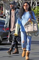 TARAJI P. HENSON Out for Christmas Shopping in West Hollywood 12/22/2016