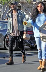 TARAJI P. HENSON Out for Christmas Shopping in West Hollywood 12/22/2016