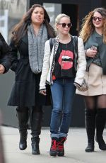 TARYN MANNING Out in New York 12/13/2016