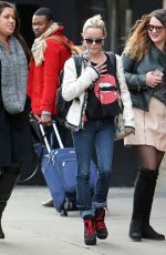 TARYN MANNING Out in New York 12/13/2016