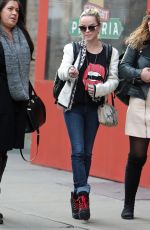 TARYN MANNING Out in New York 12/13/2016