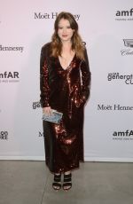 TAYLOR SPLEITER at Amfar Generationcure Holiday Party in New York 12/07/2016