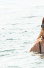 TERRI SEYMOUR in Swimsuit on the Beach in Barbados 12/24/2016