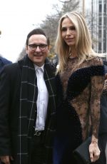 TONYA KINZINGER Arrives at Lido in Paris 12/18/2016