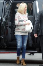 TORI SPELLING Out and About in Studio City 12/21/2016