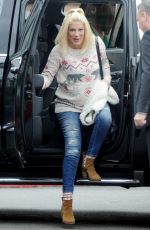 TORI SPELLING Out and About in Studio City 12/21/2016