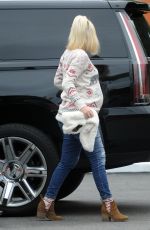 TORI SPELLING Out and About in Studio City 12/21/2016