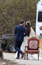 TROIAN BELLISARIO Marries Patrick J. Adams in Santa Barbara 12/10/2016