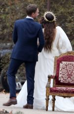TROIAN BELLISARIO Marries Patrick J. Adams in Santa Barbara 12/10/2016