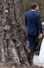 TROIAN BELLISARIO Marries Patrick J. Adams in Santa Barbara 12/10/2016