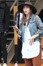 TROIAN BELLISARIO Out Shopping at The Grove in Los Angeles 12/12/2016