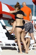 URSULA CORBERO and Chino Darin on the Beach in Miami 12/04/2016