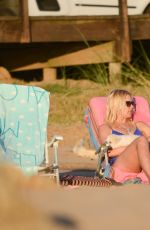 VALERIA MAZZA in Bikini on the Beach in Punta Del Este 12/23/2016