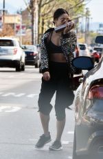 VANESSA and STELLA HUDGENS After a Workout in Los Angeles 12/30/2016