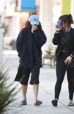 VANESSA and STELLA HUDGENS Out and About in Los Angeles 12/04/2016