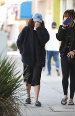 VANESSA and STELLA HUDGENS Out and About in Los Angeles 12/04/2016