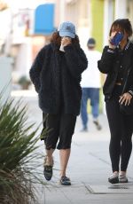 VANESSA and STELLA HUDGENS Out and About in Los Angeles 12/04/2016