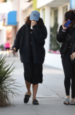 VANESSA and STELLA HUDGENS Out and About in Los Angeles 12/04/2016