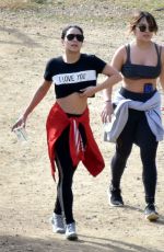 VANESSA and STELLA HUDGENS Out Hiking in Los Angeles 12/09/2016