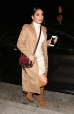 VANESSA HUDGENS Out for Dinner at Catch LA in West Hollywood 12/27/2016