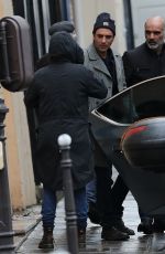 VANESSA PARADIS Out and About in Paris 12/22/2016