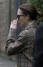 VICTORIA BECKHAM Shopping in London 12/16/2016