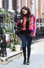 VICTORIA JUSTICE Out and About in New York 12/04/2016