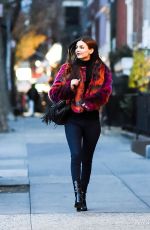 VICTORIA JUSTICE Out and About in New York 12/04/2016