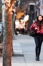 VICTORIA JUSTICE Out and About in New York 12/04/2016