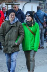 VICTORIA MONFORT Out and About in Gstaad 12/28/2016