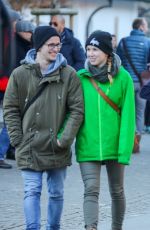VICTORIA MONFORT Out and About in Gstaad 12/28/2016