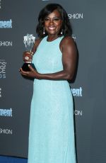 VIOLA DAVIS at 22nd Annual Critics’ Choice Awards in Santa Monica 12/11/2016