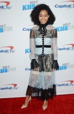 YARA SHAHIDI at 102.7 Kiis FM’s Jingle Ball 2016 in Los Angeles 12/02/2016