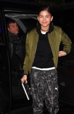 ZAENDAYA Out and About in New York 12/17/2016