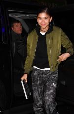 ZAENDAYA Out and About in New York 12/17/2016