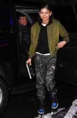 ZAENDAYA Out and About in New York 12/17/2016