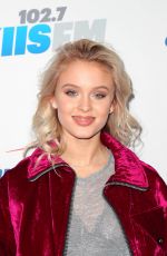 ZARA LARSSON at 102.7 Kiis FM’s Jingle Ball 2016 in Los Angeles 12/02/2016