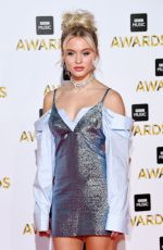 ZARA LARSSON at BBC Music Awards in London 12/12/2016
