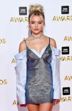 ZARA LARSSON at BBC Music Awards in London 12/12/2016