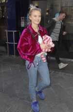 ZARA LARSSON Leaves Global Radio in London 12/14/2016