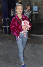 ZARA LARSSON Leaves Global Radio in London 12/14/2016