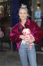 ZARA LARSSON Leaves Global Radio in London 12/14/2016