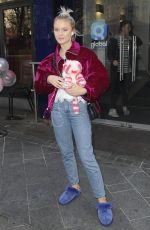 ZARA LARSSON Leaves Global Radio in London 12/14/2016