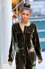 ZENDAYA COLEMAN Out and About in New York 12/202/2016
