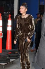 ZENDAYA COLEMAN Out and About in New York 12/202/2016