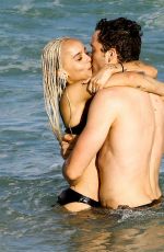ZOE KRAVITZ in Bikini at a Beach in Miami 12/23/2016