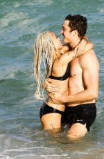 ZOE KRAVITZ in Bikini at a Beach in Miami 12/23/2016