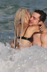 ZOE KRAVITZ in Bikini at a Beach in Miami 12/23/2016