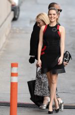 ZOEY DEUTCH Arrives to Jimmy Kimmel Live in Los Angeles 12/06/2016